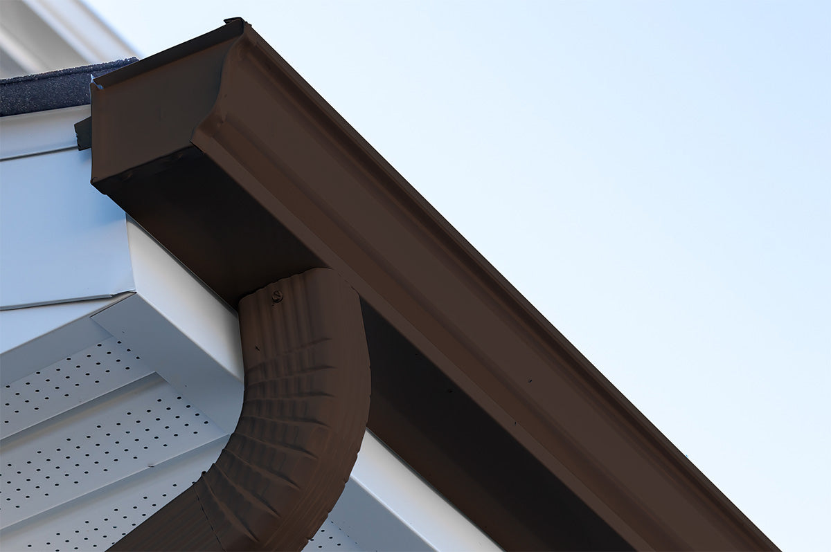Seamless Gutter - Royal Brown