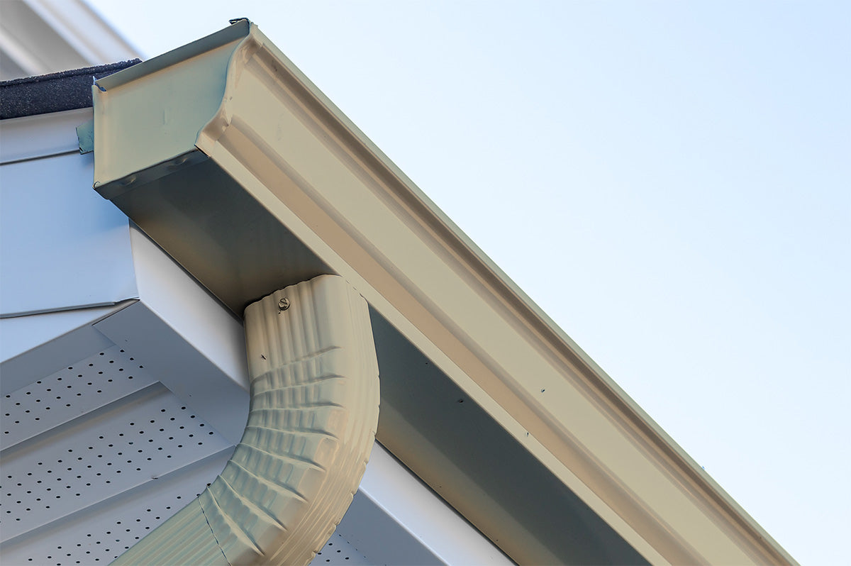 Seamless Gutter - Antique Ivory – ValueFilter Gutter Installation