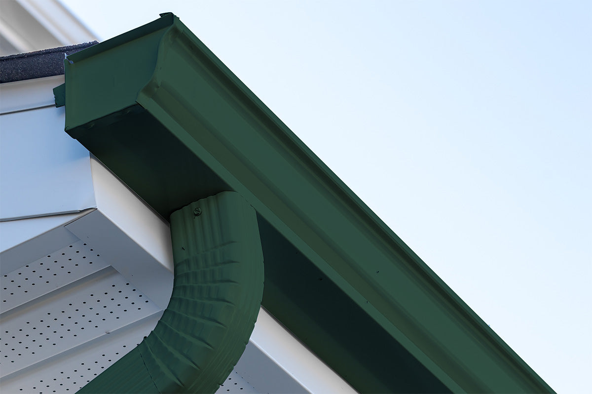 Seamless Gutter - Forest Green